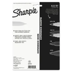 Sharpie Retractable Permanent Marker Ultra Fine Tip Assorted Colors 8/Set 1742025 -Office Supplies GUEST 0042b806 9037 4263 861f 69aa0b6f75a0