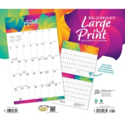 2023 Deluxe Wall Calendar Large Print Big & Bright - StarGifts