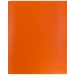 JAM 6pk POP 2 Pocket School Presentation Plastic Folders With Prong Fasteners Orange -Office Supplies GUEST 027eaa90 73d8 42f9 ad0a ad67490d9ce4