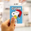 NMR Distribution Peanuts Charlie Brown Christmas Double Sided Dishwasher Magnet