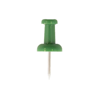 JAM Paper Colored Pushpins Green Push Pins 2 Packs Of 100 (2242954A) 2 JAM Paper Colored Pushpins Green Push Pins 2 Packs Of 100 (2242954A) - Image 2