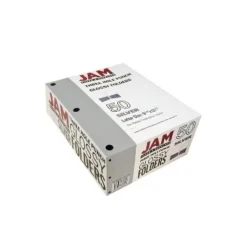 JAM Paper Laminated Glossy 3 Hole Punch Two-Pocket School Folders Silver 385GHPSIC -Office Supplies GUEST 0794f4c2 a10c 4144 b459 8563c9cdb177