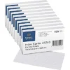 Business Source Index Cards Ruled 72 Lb. 5"x8" 500/BX White 65263BX