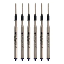 Monteverde Medium Ballpoint Refill For Lamy Ballpoint Pens 6/Pack Blue/Black L133BB