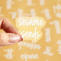 Talented Kitchen 375 Pantry Labels For Food Containers, Preprinted Clear Kitchen Food Labels For Organizing, White Script Stickers, Water Resistant -Office Supplies GUEST 0d71e9ed 4105 4694 9f99 9d8451fe3966