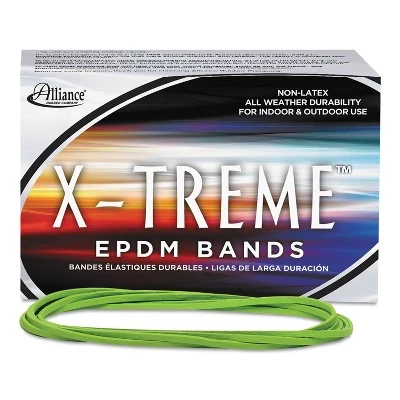 Alliance® Alliance X-treme File Bands 117B 7 X 1/8 Lime Green Approx. 175 Bands/1lb Box 02005 2 Alliance® Alliance X-treme File Bands 117B 7 X 1/8 Lime Green Approx. 175 Bands/1lb Box 02005 - Image 2