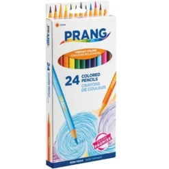 Prang Colored Pencils, Assorted Colors, Set Of 24 -Office Supplies GUEST 0e42708f 65ab 48cc 8437 ad8610bdc4a5