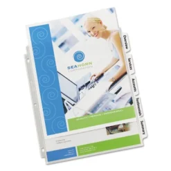 Avery Index Maker Print & Apply Clear Label Sheet Protector Dividers 5-Tab Letter 75500 8 Avery Index Maker Print & Apply Clear Label Sheet Protector Dividers 5-Tab Letter 75500 -Office Supplies GUEST 102c9a81 7801 4f72 8b61 b7693fb88dff