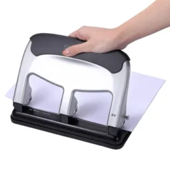EZ Squeeze Hole Punch 40 Sheet Capacity Silver And Black - Bostitch -Office Supplies GUEST 1030133d 7e21 4c7d bad1 e243346429b2