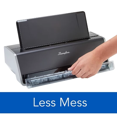 Swingline 28-Sheet Commercial Electric Two-Hole Punch Fixed 1/4-Inch Holes Black/Silver 74532 4 Swingline 28-Sheet Commercial Electric Two-Hole Punch Fixed 1/4-Inch Holes Black/Silver 74532 - Image 4