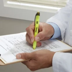 Sharpie Accent Retractable Highlighters Chisel Tip Fluorescent Yellow Dozen 28025