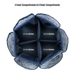 Singer Sewing Storage Organizer Desktop Spinner Navy Floral Print 8 Singer Sewing Storage Organizer Desktop Spinner Navy Floral Print -Office Supplies GUEST 12a264be 7bae 4a1c b65f 98b824a04126