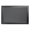 18.5" X 27.5" Bosc Framed Magnetic Chalkboard Black - DesignOvation