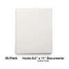 Staples School Grade 2 Pocket Folder White 25/Box (50760/27537-CC)