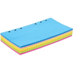 6 Pack 40 Sheets Each 6 Hole Ring Punch College Ruled Lined Filler Paper Notebook Writing Paper, 6.8 X 3.75 In, Neon Colors -Office Supplies GUEST 16d243cc 27c0 4bb9 b06a 0f608d823ca9