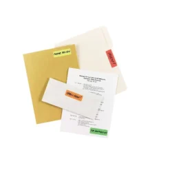 Avery Removable Labels Rectangle 1"x3" Fluorescent Asst. 05481 -Office Supplies GUEST 170b1cef a6f7 4f4c b390 d0f867248514