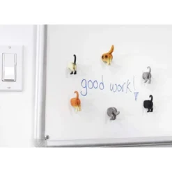 Juvale 6-Pack Cat Butt Magnets, Cute Funny Animal Refrigerator Fridge Magnet (1.25 X 2 X 0.8 In) -Office Supplies GUEST 1856cc57 651c 4580 bb26 8e43937d3da4