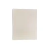 JAM Paper Metallic 110lb Colored Cardstock 8.5 X 11 Opal Ivory Stardream 173SD8511OP285