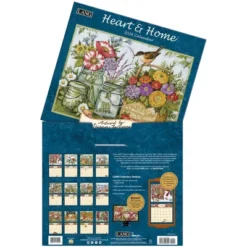 Lang 2024 Wall Calendar 24"x12" Heart & Home -Office Supplies GUEST 1c9f0370 8ad2 406d 96c0 6a9eb374f022