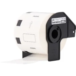 Brother DK-1209 Small Address Paper Labels 2-4/10" X 1-1/10" Black On White 800 Labels/Roll 24