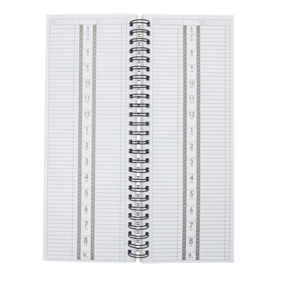 Stockroom Plus Floral Nail & Hair Stylist Salon Appointment Book, Undated Daily & Hourly Planner Organizer, 5 X 13.5 In 7 Stockroom Plus Floral Nail & Hair Stylist Salon Appointment Book, Undated Daily & Hourly Planner Organizer, 5 X 13.5 In - Image 7