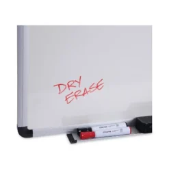 UNIVERSAL Dry Erase Board Melamine 36 X 24 White Black/Gray Aluminum/Plastic Frame 43723 -Office Supplies GUEST 1e269a04 a24f 45dc 971b 224b39beb655