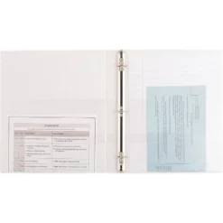 6pk 0.5" D Ring Binder White - Up & Up™ -Office Supplies GUEST 226a75cf bc33 4030 a29e 74acd3ee50e7