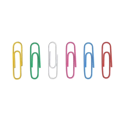 Charles Leonard Vinyl Coated Paper Clips, Jumbo Size, Assorted Colors, 200 Per Pack, 6 Packs 2 Charles Leonard Vinyl Coated Paper Clips, Jumbo Size, Assorted Colors, 200 Per Pack, 6 Packs - Image 2