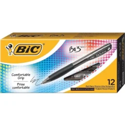 Bic BU3 Retractable Ballpoint Pen Bold 1.0mm Black Dozen BU311BK -Office Supplies GUEST 2638d905 d0fa 4fdc bf73 e6987e3afd95