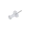 JAM Paper Push Pins Clear 2/Pack (2224190501a) 2224190501A