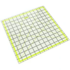 Arteza Quilter's Ruler, Acrylic, Square, 12.5"x12.5"