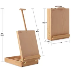 7 Elements Wooden Tabletop Art Easel With Storage Sketchbox -Office Supplies GUEST 295d10c3 e0c0 4c06 9c0b aeb2f16aeeec