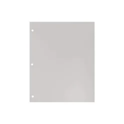 JAM Paper Laminated Glossy 3 Hole Punch Two-Pocket School Folders Silver 385GHPSIC -Office Supplies GUEST 2a03dc31 56a2 479c 96cd 509fe36f8a5e