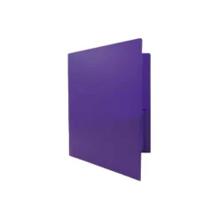 JAM Paper Heavy Duty Plastic Two-Pocket School Folders Purple 108/Pack 0946179B -Office Supplies GUEST 2c73a4ff ae9d 492f 9ac9 8d417933bda5