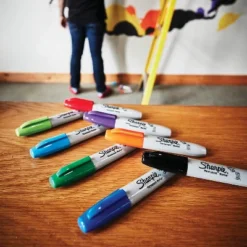 Sharpie Permanent Marker 5.3mm Chisel Tip Black Dozen 38201 -Office Supplies GUEST 2d27a00e 386c 4b28 85c0 668eab8c3ca9