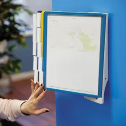 Durable Sherpa Wall-Mount Reference System 10 Panels 10 X 4 X 13 1/2 554100 -Office Supplies GUEST 2de41e18 14ec 4a07 9013 91f3d1099a05