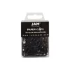 JAM Paper Colored Standard Paper Clips Small 1 Inch Black Paperclips 2183750B