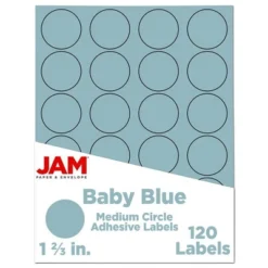 JAM Paper Circle Sticker Seals 1 2/3" 120ct -Office Supplies GUEST 2ebf312f 6233 4231 8e30 fda26eda2702