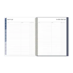 Ivory Paper Co 2024 Planner 11"x8.5" Weekly/Monthly Wirebound Celine Navy -Office Supplies GUEST 305e2330 b655 43ab 836e c52334f27b57