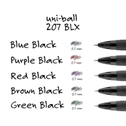 Uni-ball 207 BLX Series Gel Pen .7mm Assorted 4/Pack 1838182 -Office Supplies GUEST 307b00a3 0c2e 4e2d a2c3 8f8846d30a54