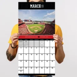 TF Publishing 2024 Wall Calendar 12"x12" Ballparks -Office Supplies GUEST 316b404f e714 4240 9209 29bd44c295ca