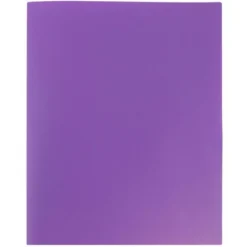 JAM 6pk POP 2 Pocket School Presentation Plastic Folders Purple -Office Supplies GUEST 3174250b 71bc 43c1 8db4 be463132c39c
