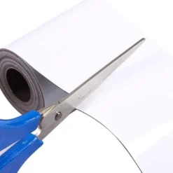 Juvale White Magnetic Tape Roll, Rewritable Dry Erase Whiteboard, 3 In X 10 Ft