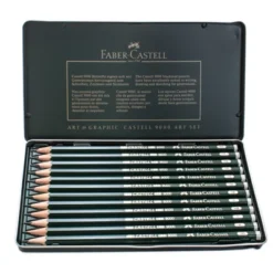 Graphite Sketch Pencil Set 12ct - Faber-Castell 9000 -Office Supplies GUEST 32a8cab8 f909 4d77 b7f1 24eb5ee1a483