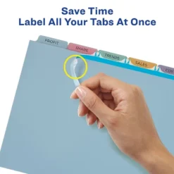 Avery Index Maker Print & Apply Clear Label Plastic Dividers 5-Tab Letter 5 Sets 12452 9 Avery Index Maker Print & Apply Clear Label Plastic Dividers 5-Tab Letter 5 Sets 12452 -Office Supplies GUEST 33b973dd 97c3 4665 b6cd 7a756ccda136
