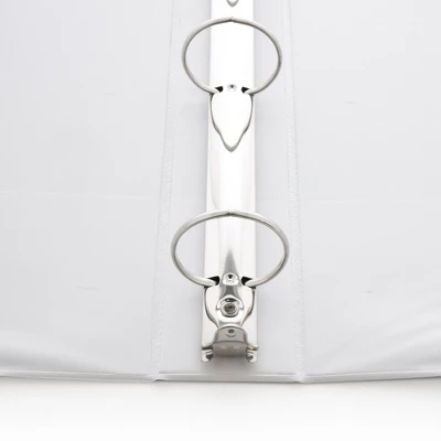 BAZIC Products® 3-Ring View Binder With 2 Pockets, 1.5", White, Pack Of 6 2 BAZIC Products® 3-Ring View Binder With 2 Pockets, 1.5", White, Pack Of 6 - Image 2