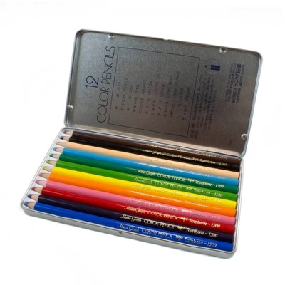 Tombow® 12ct Colored Pencil Set 1500 Series - Tombow 1 Tombow® 12ct Colored Pencil Set 1500 Series - Tombow