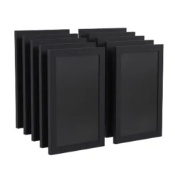 Merrick Lane Set Of 10 Wall Mount Magnetic Chalkboards 25 Merrick Lane Set Of 10 Wall Mount Magnetic Chalkboards -Office Supplies GUEST 35f2753a d3cd 42f8 8933 f3d7f266c1d0