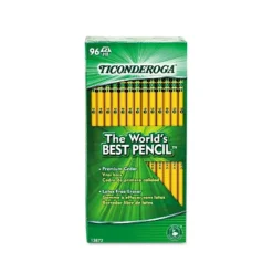 Ticonderoga Woodcase Pencil HB #2 Yellow Barrel 96/Pack 13872 5 Ticonderoga Woodcase Pencil HB #2 Yellow Barrel 96/Pack 13872 -Office Supplies GUEST 36792e28 2451 4192 9cac c26ee7758ac5