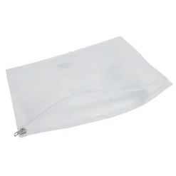 School Smart Zipper Binder Pouches , 7 X 10 Inches, Clear And White, Pack Of 24 -Office Supplies GUEST 38aa84cf 2470 48b7 bbbb 8cd8add720d5